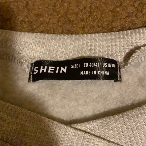 Shein Cropped Long Sleeve sweater - Picture 2 of 3